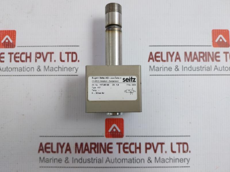 Eugen Seitz 117.497.00 Solenoid Valve 0-32 Bar Air