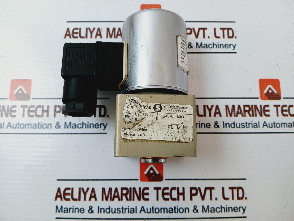 Eugen Seitz 118.100.024N Solenoid Valve Ip54 24Vdc