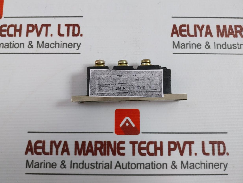 Eupec Dd 104 N 16 K 30M8 Powerblock Rectifier Diode Module – Aeliya Marine