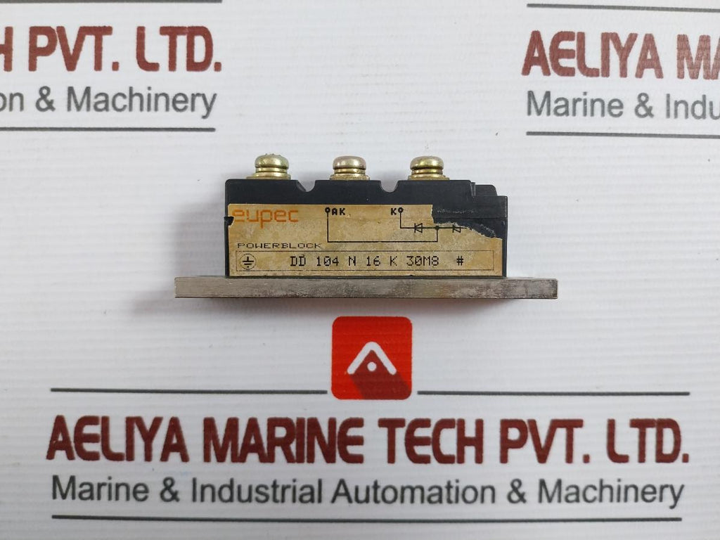 Eupec Dd 104 N 16 K 30M8 Powerblock Rectifier Diode Module – Aeliya Marine