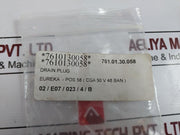 Eureka Drain Plug Pos: 58 761.01.30.058 Valve 