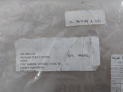 Evac 5435169 Cylindrical Rubber Diaphragm.