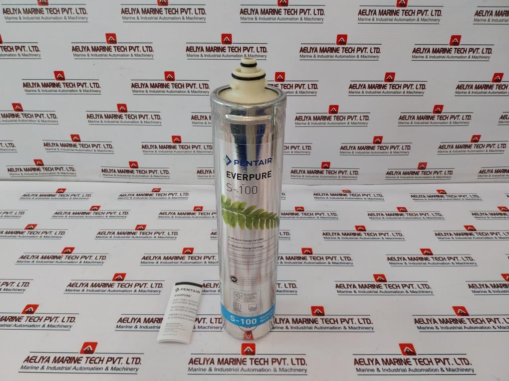 Everpure S-100 Water Filter Cartridge System 10-125 Psi (0.7-8.6 Bar)