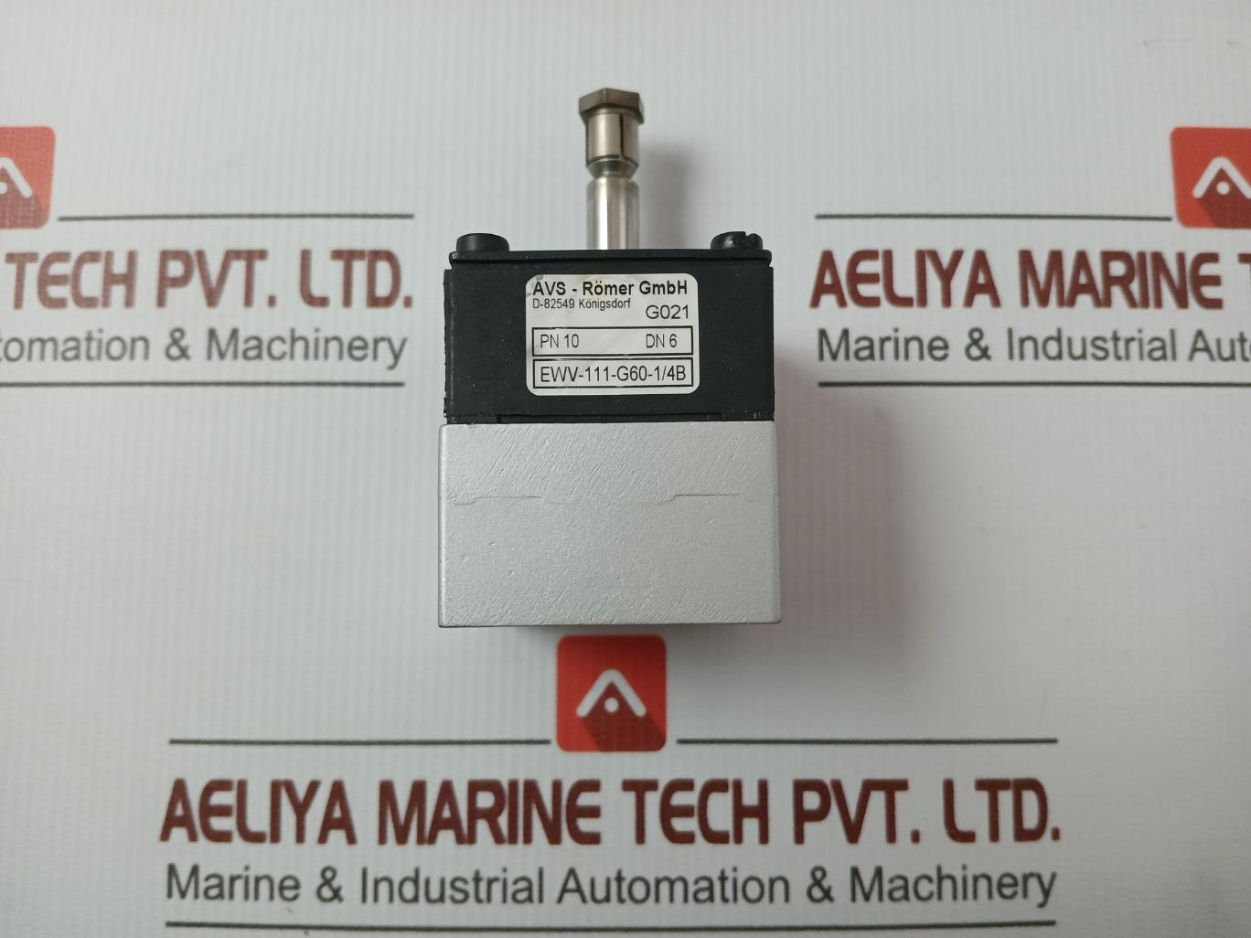 Ewv-111-G60-1/4b Solenoid Valve Avs-Romer In Used