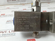 Excelock 2Vm/T-monel 2 Valve Manifold 6000 Psi E-7893/299