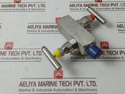 Excelock 2Vmss316L-1-2Nptf Stainless Steel 316L Needle Valve E377 Cb Fm