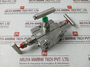 Excelock 3Vm/T-ss 316 Three Valve Manifold E306 Dm 6000 Psi E-7685/1435
