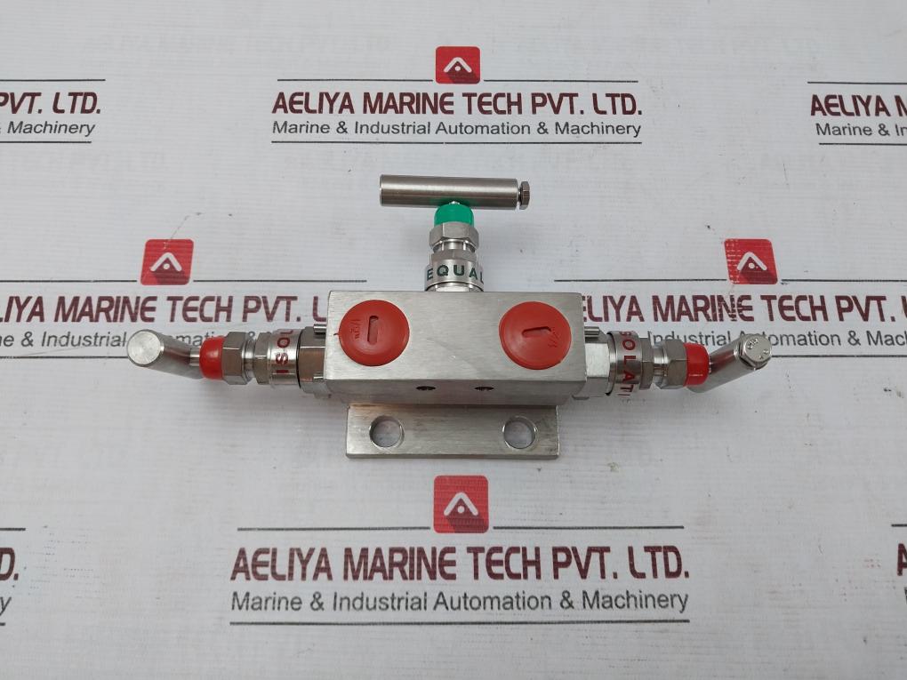 Excelock E306Dm/3Vm-t Valve Manifold 1/2"Npt X Flg.-ss316-nace 6000 Psi