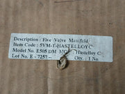 Excelock E505 Dm T-type 5-way Manifold Valve 6000 Psi E-7257/186