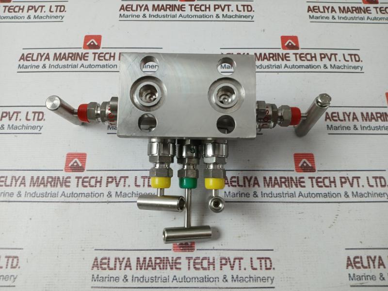 Excelock E505 Dm T-type 5-way Manifold Valve 6000 Psi E-7257/186