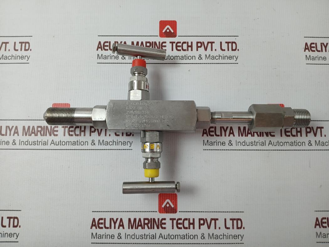 Excelock E377 Cb Valve Manifolds E-8237/1364 Hydro T.Pr.6000 Psi
