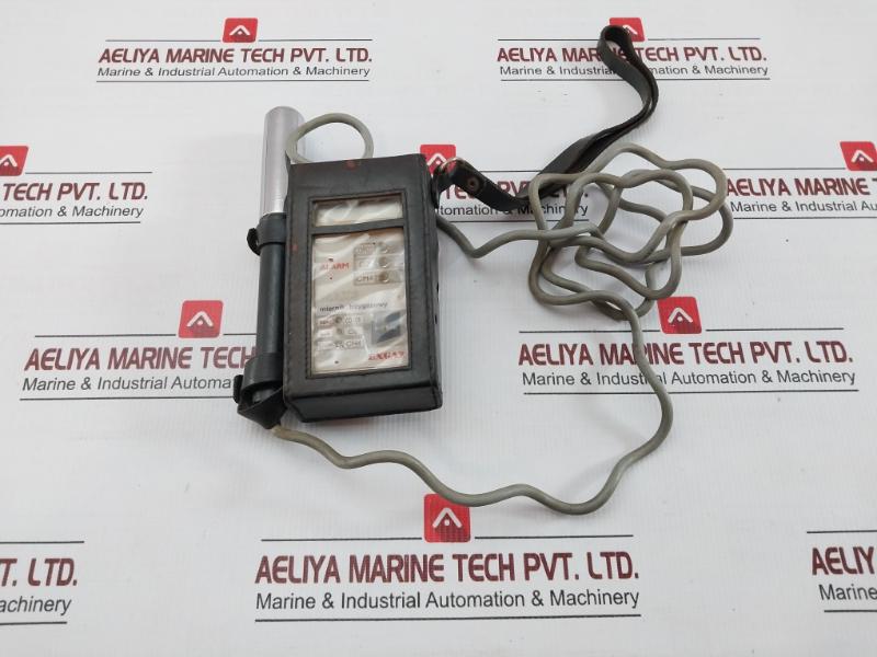 Max3 Exgaz Portable Multi Parameter Analyzer With Remote Probe - Used