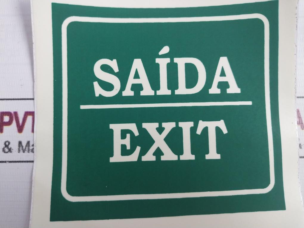 Exit Sign Right Exit