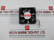F-8025h12b Dc Brushless Fan By Cofan 12v Dc 0.24a
