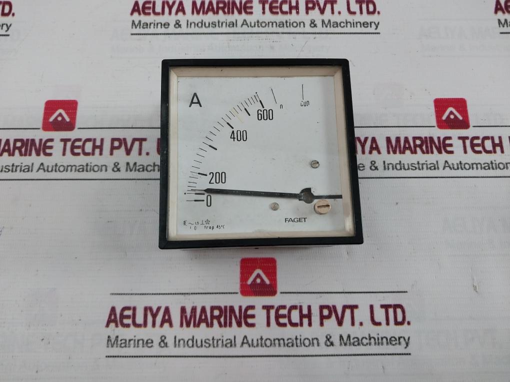 Faget Ammeter 0 To 600/5000A Trop 45°C