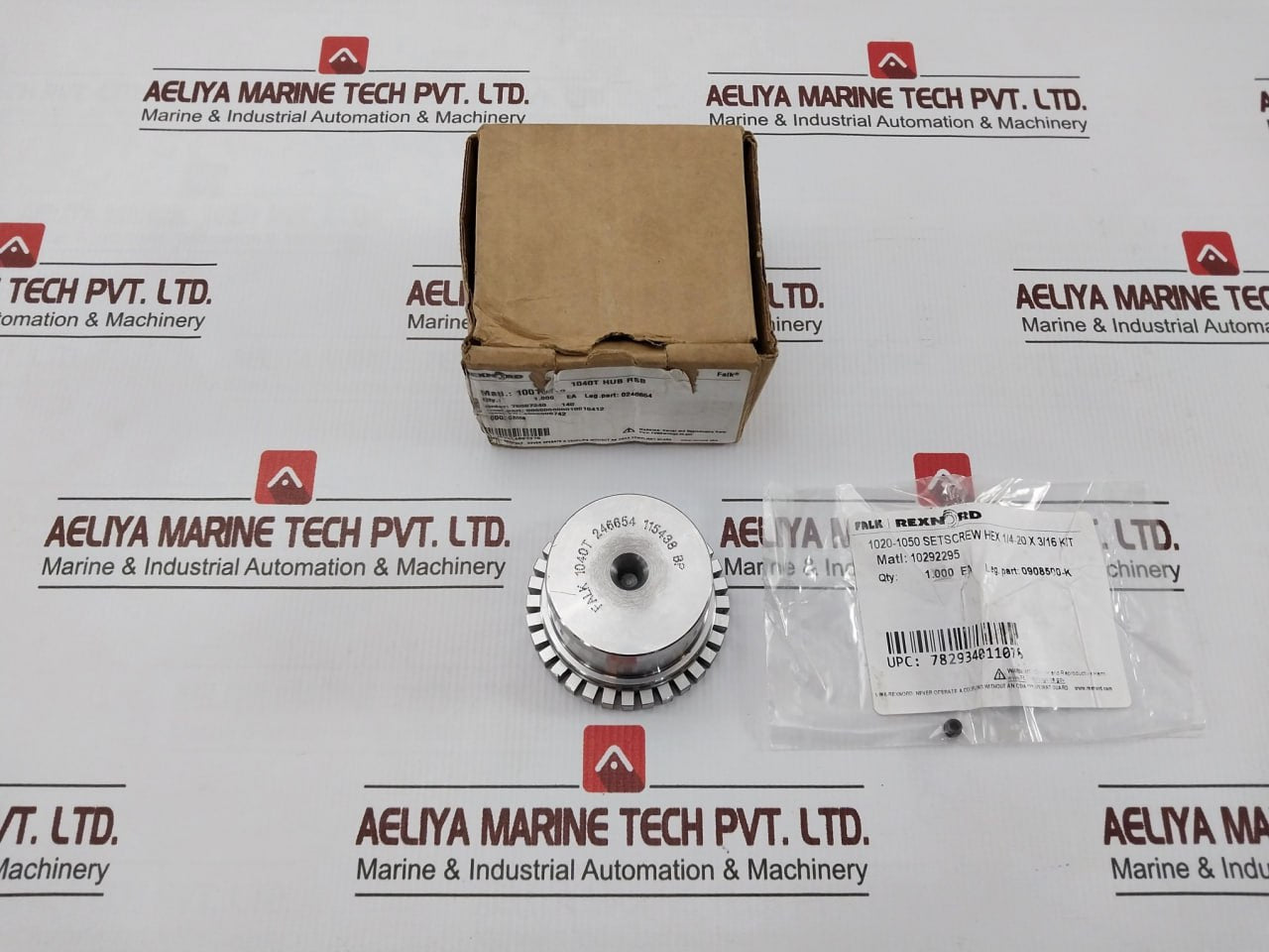 Falk 1040T Steelflex Grid Coupling Hex 1/4-20 X 3/16 0908500-k