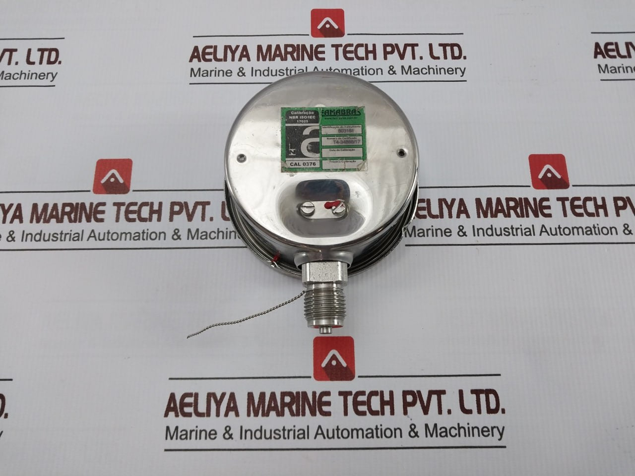 Famabras 14105-1 Pressure Gauge 0-10 Bar