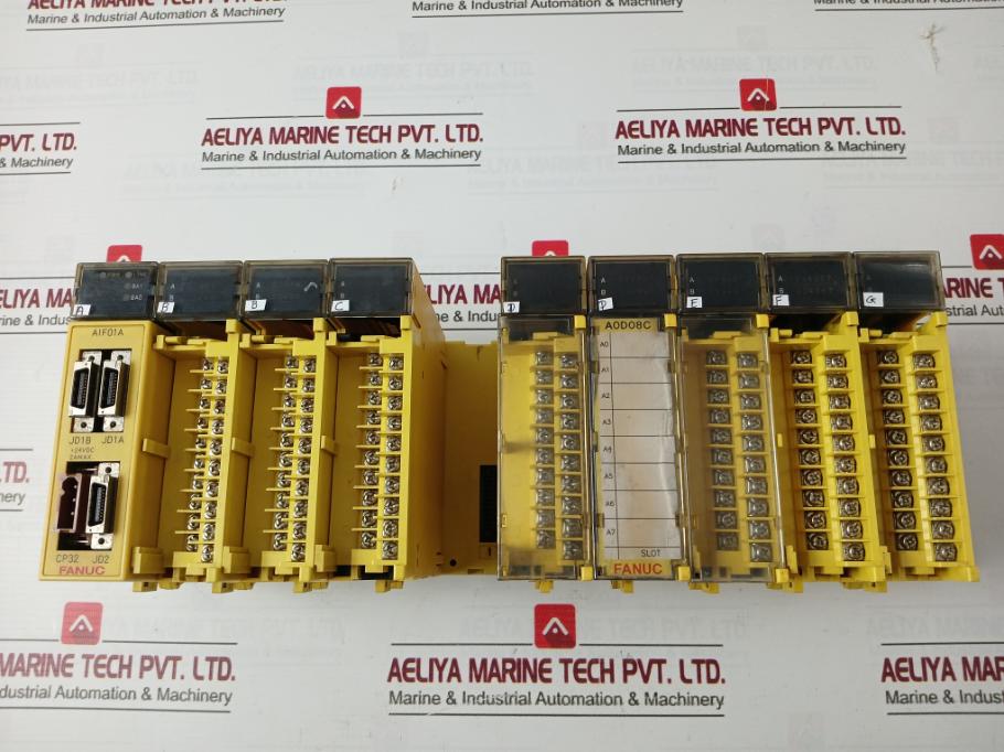 Fanuc Abu10A Input Output Rack A03B-0807-c001 24Vdc 2A Max