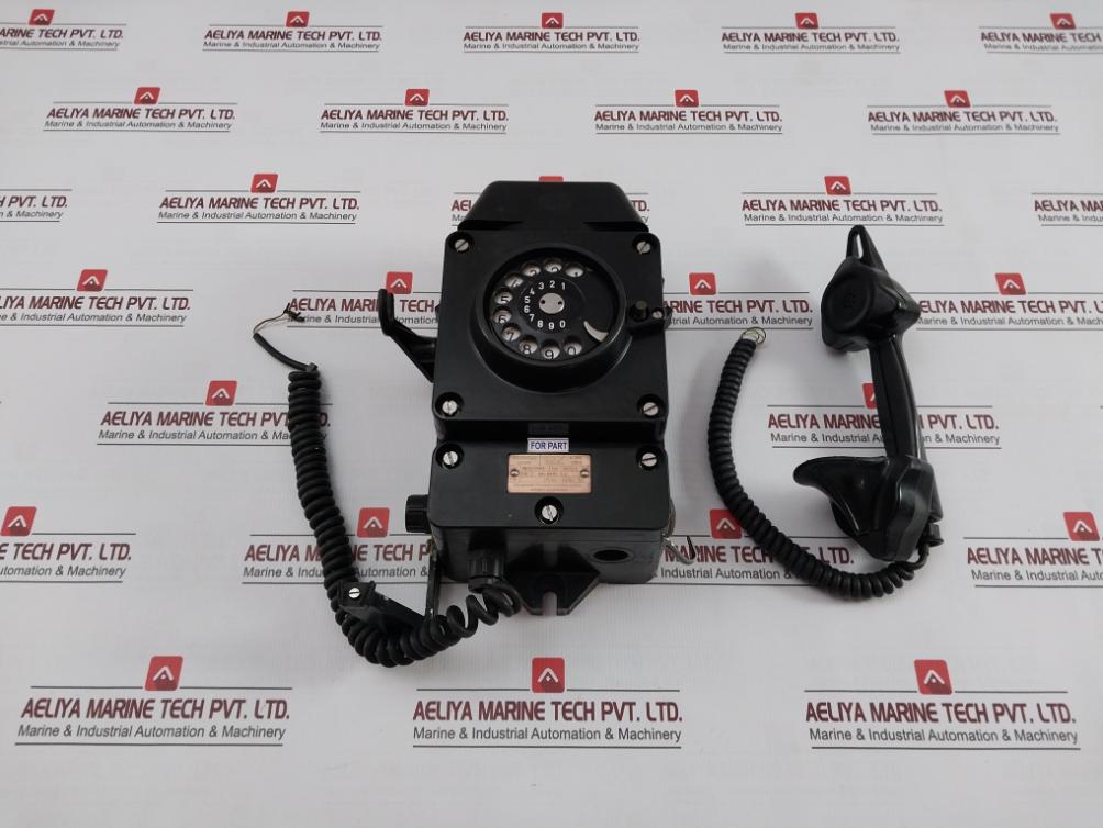 Fernsig Essen 9602 W Industrial Telephone With Rotary Dial (Not Working)
