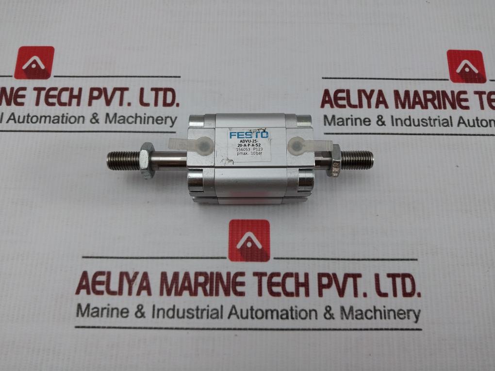 Festo Compact Cylinder 10bar Advu-25-20-A-P-A-S2