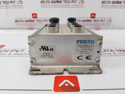 Festo Cp-e16-m12X2 5 Pol Input Module Hw 02.05 Sw 10.02.99 175561 X107