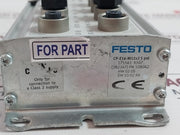 Festo Cp-e16-m12X2 5 Pol Input Module Hw02.05 T 80C Ip65