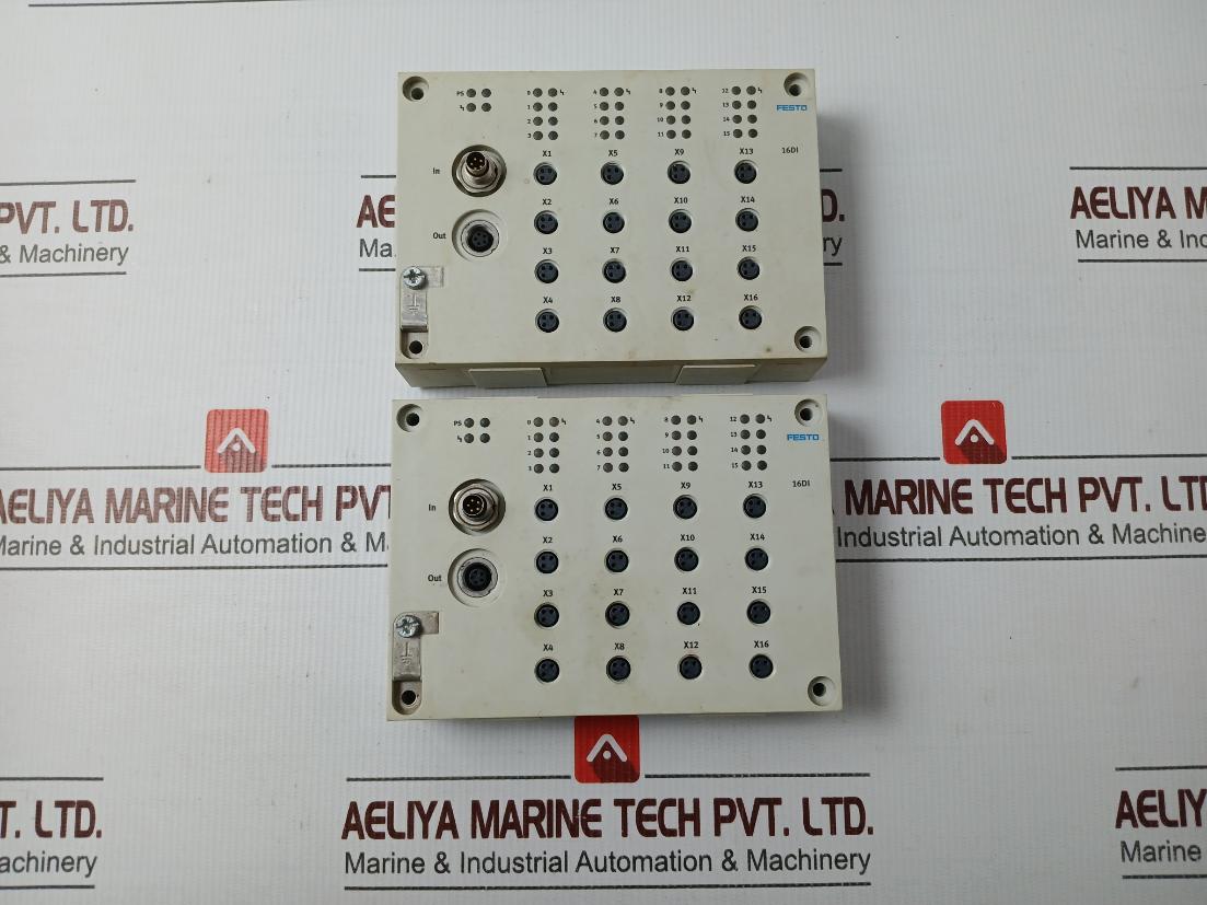 Festo Cp-e16-m8-el Input Module Rev 01 546922 A507
