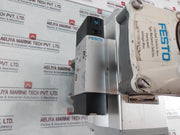 Festo Dfpd-80-rp-90-rd-f0507 Rotary Actuator W/ Solenoid Valve, Switch Box