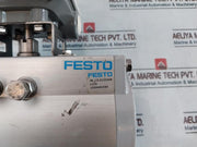 Festo Dfpd-80-rp-90-rd-f0507 Rotary Actuator W/ Solenoid Valve, Switch Box