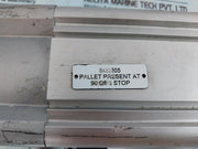 Festo Dsbc-80-160-cd3-ppsa Rod End Bearing Pneumatic Cylinder Vbqf-u-g18-e