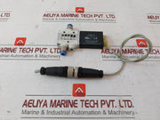 Festo Mhe3-ms1H-3/2G-1/8 Solenoid Valve With Connecting Cable 21,6V-26,4V Dc