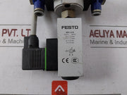 Festo Pev-1/4-b 10773 Adjustable Plc Pressure Switch 24Vdc 250Vac