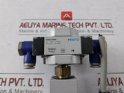 Festo Pev-1/4-b 10773 Adjustable Plc Pressure Switch 24Vdc 250Vac