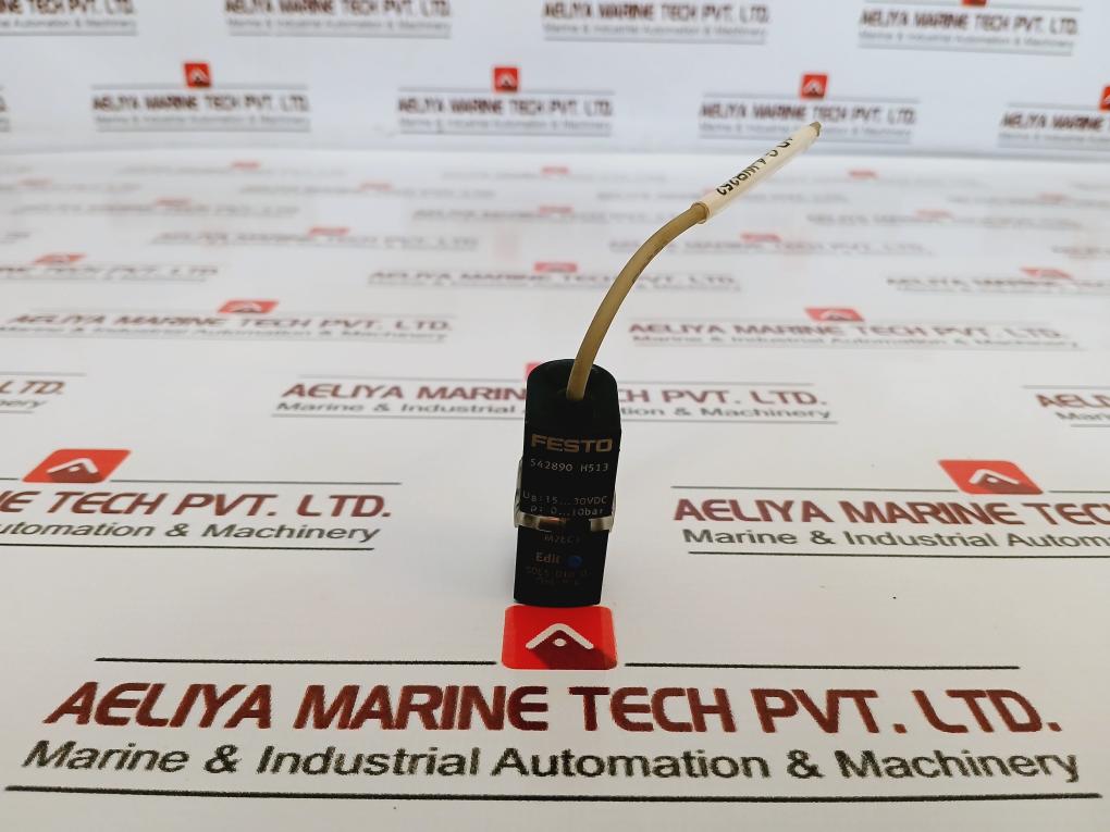 Festo Sde5-d10-o-q6E-p-k Pressure Sensor Used