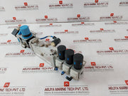 Festo Hea-m2-g1/2 Manual On-off Valve With Pressure Switch Pev-1/4A-wd F843