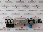 Festo Hea-m2-g1/2 Manual On-off Valve With Pressure Switch Pev-1/4A-wd F843