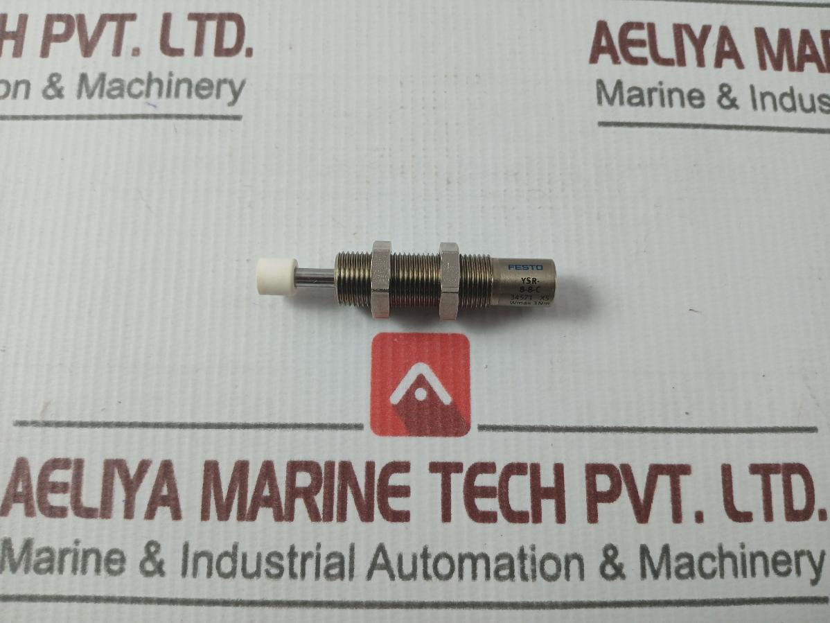 Festo Ysr-8-8-c 34571 Hydraulic Buffer Wmax 3Nm