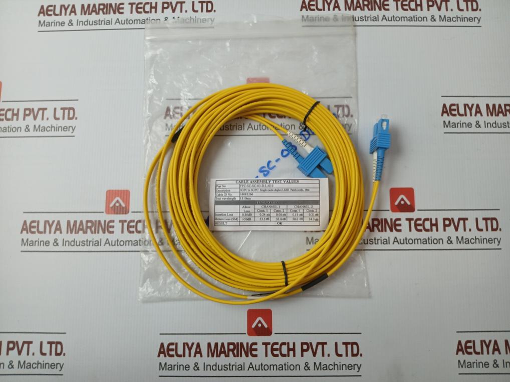 Fiber Optic Cable 150 Gm Fpc-Sc-Sc-03-D-L-010 10m In New