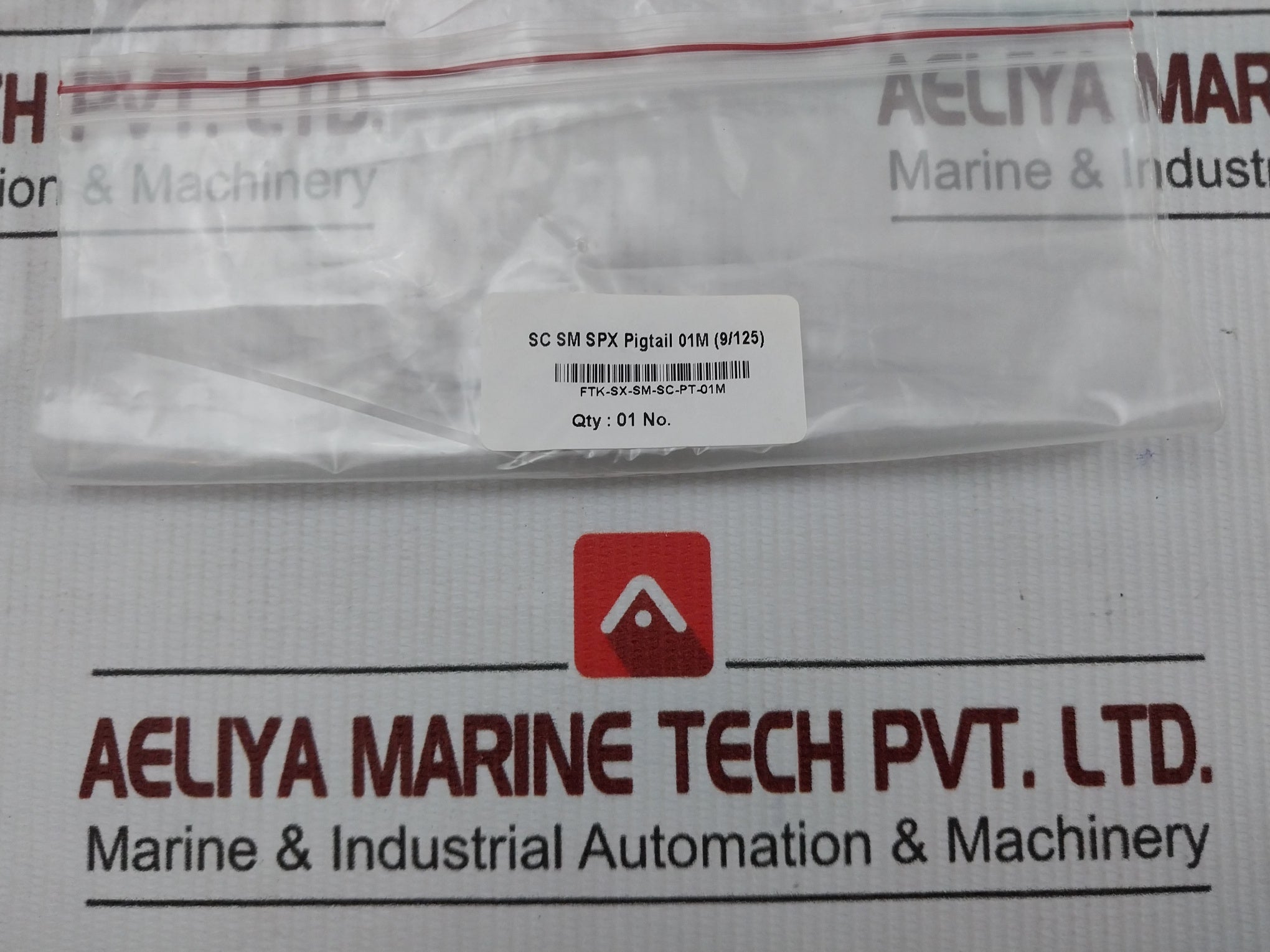 New Condition Fiber Optic Pigtail 1m Ftk-Sx-Sm-Sc-Pt-01m