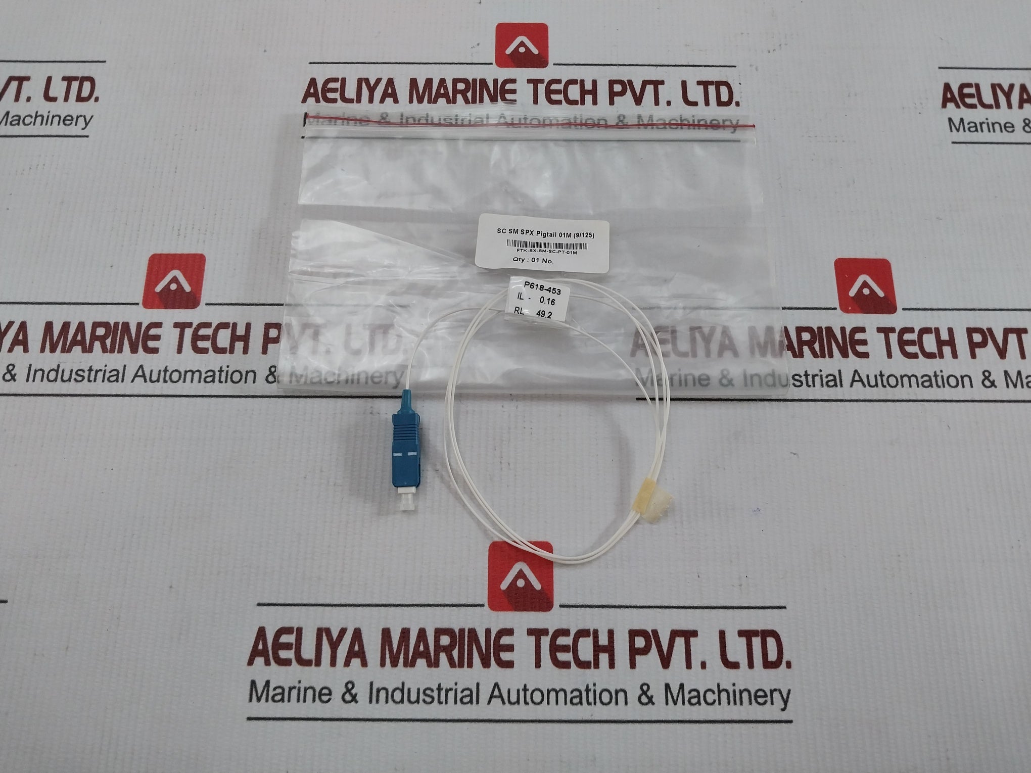 New Condition Fiber Optic Pigtail 1m Ftk-Sx-Sm-Sc-Pt-01m