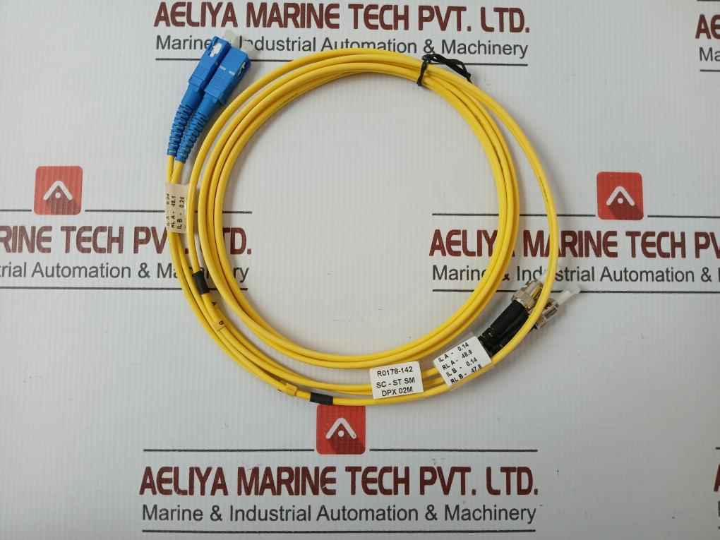 60 Gm Fiber Optic Cable Sc-st Sm Dpx 02M (9/125)