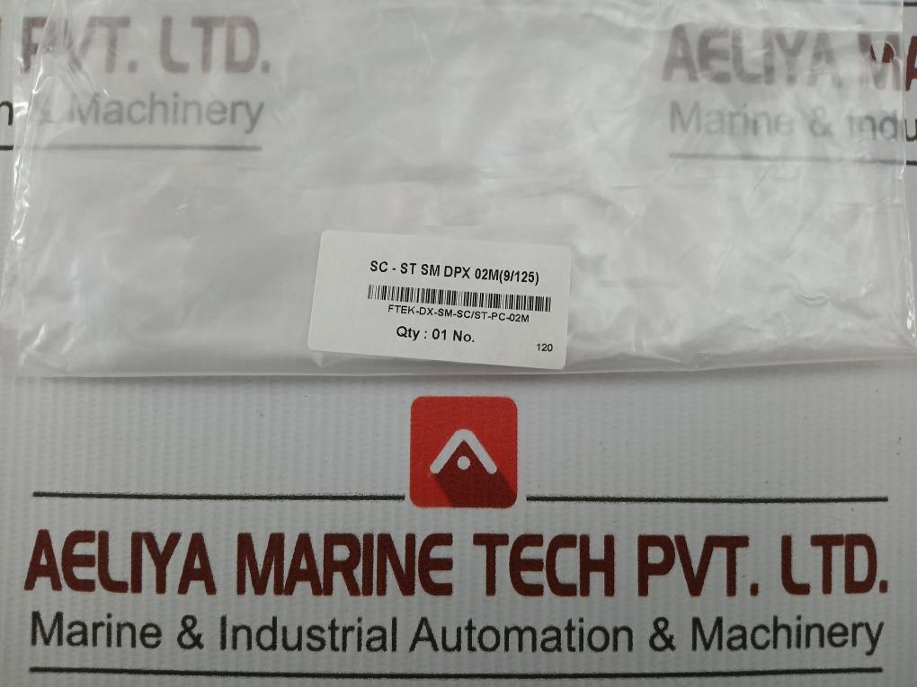 Fiber Optic Patch Cable New Ftek-Dx-Sm-Sc/St-Pc-02m 120 - 60 Gm