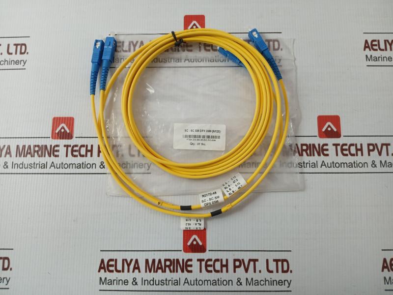 Fiber Optic Patch Cable R0172-48 Sc-Sc Sm Dpx 03m (9/125) New Condition