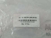 Fiber Optic Patch Cable R0172-48 Sc-Sc Sm Dpx 03m (9/125) New Condition
