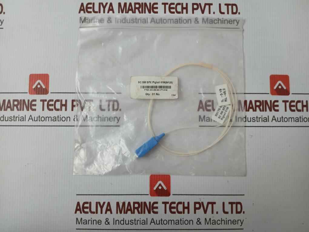 New Ftek-sx-sm-sc-pt-01M Fiber Optic Pigtail R0179-396