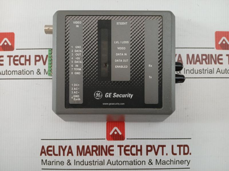 Fiber Optic Transmitter Ge Security S732dvt-Est2