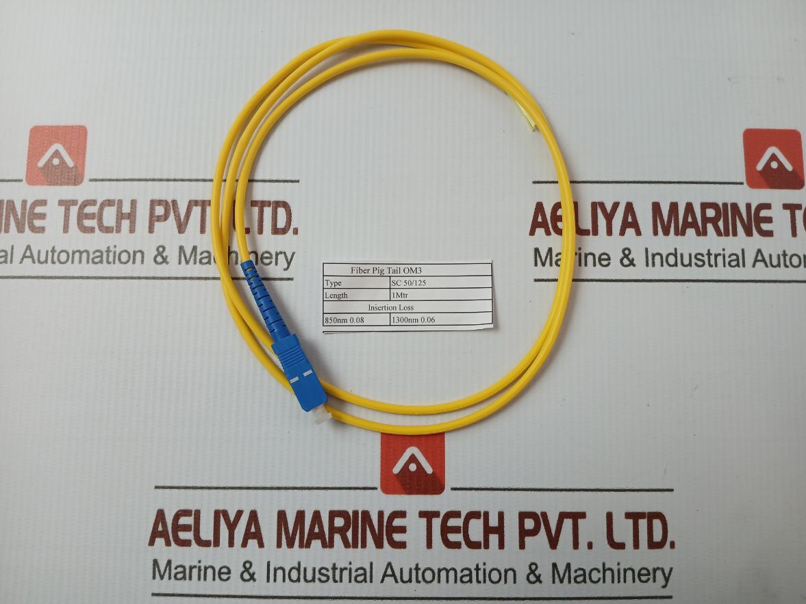 Fiber Pig Tail 50/125 Sc Om3 1 Mtr 50 Gm