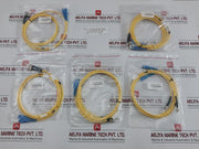 Fibre Optic Cable Set Ftek-Dx-Sm-Sc/St-Pc-02m In New