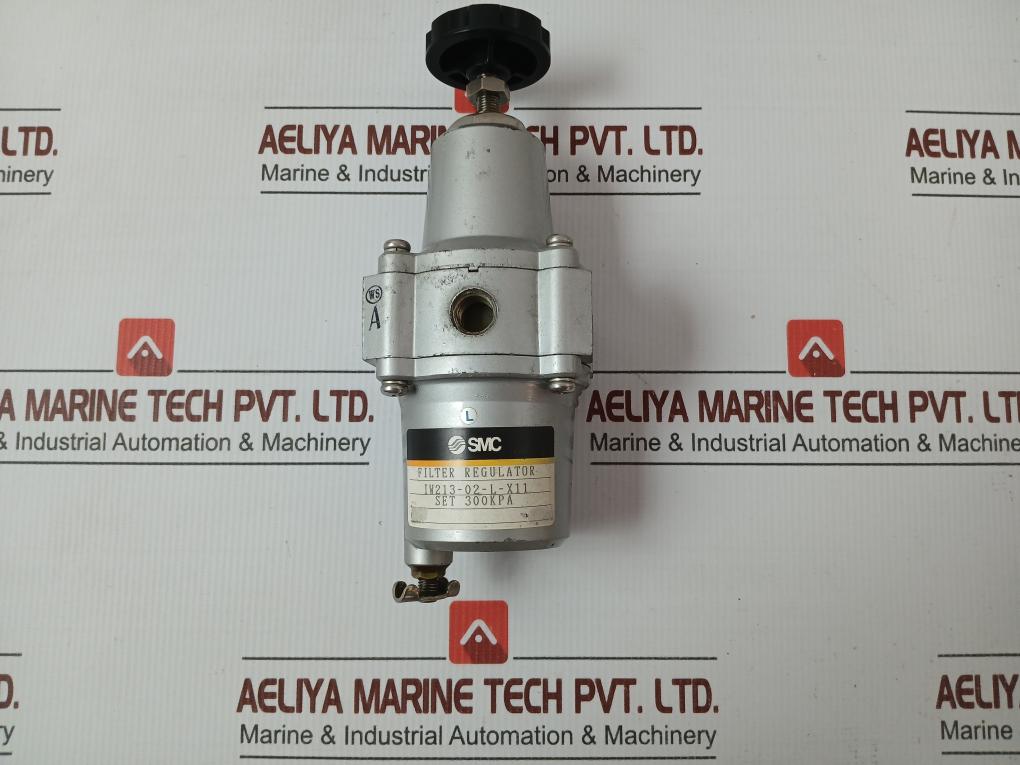 Filter Regulator  Iw213-02-l-x11 BY Smc 300 Kpa