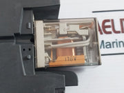 Finder 55.34.8.110.0040 Relay With Socket Gzt4 110Vac 7A 250V
